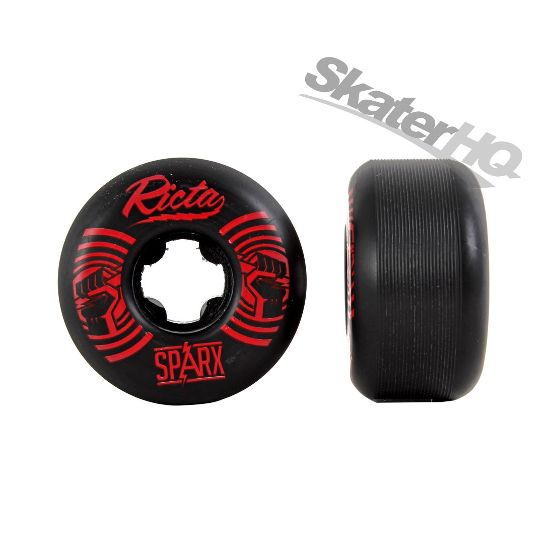 Ricta Sparx Shockwaves 53mm Black Skateboard Wheels
