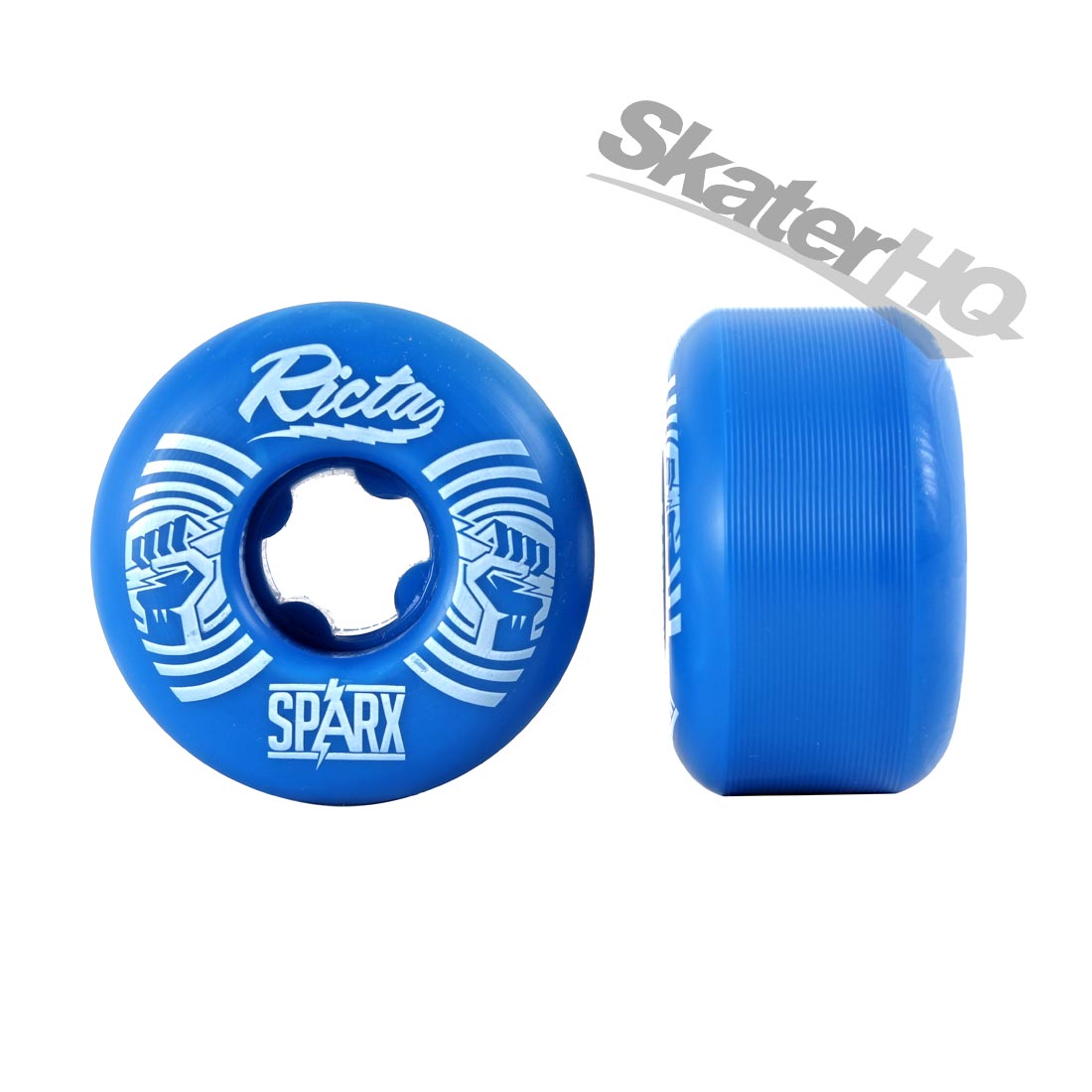 Ricta Sparx Shockwaves 54mm Blue Skateboard Wheels