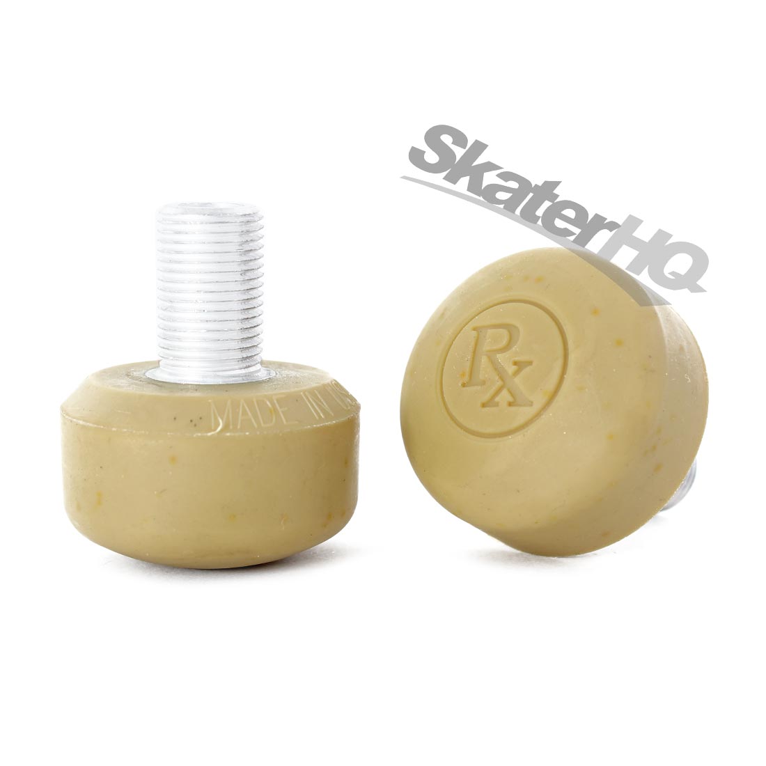 Sure-Grip RX Toe Stop Pair - Natural/Gum Roller Skate Hardware and Parts