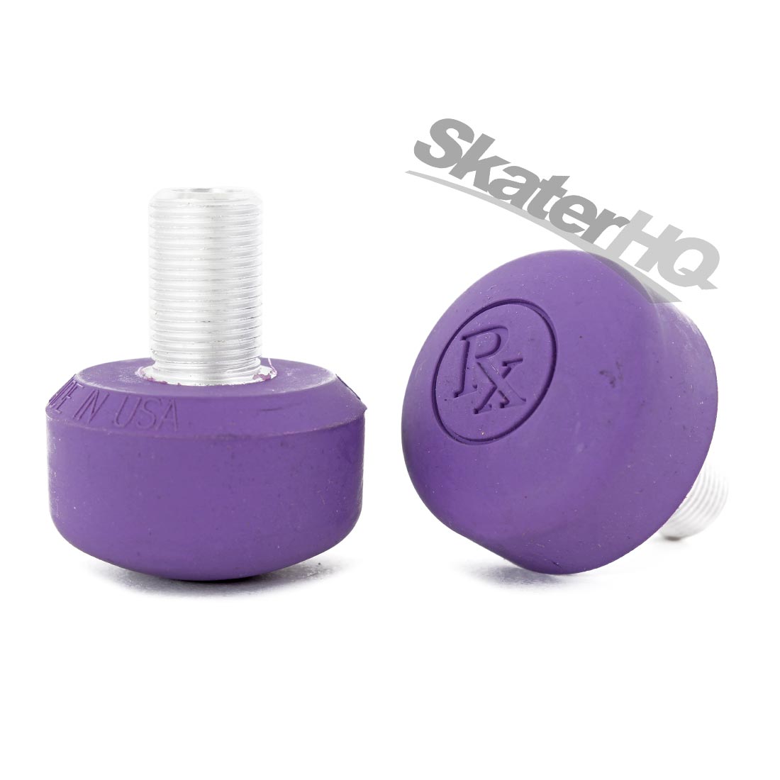 Sure-Grip RX Toe Stop Pair - Purple Roller Skate Hardware and Parts