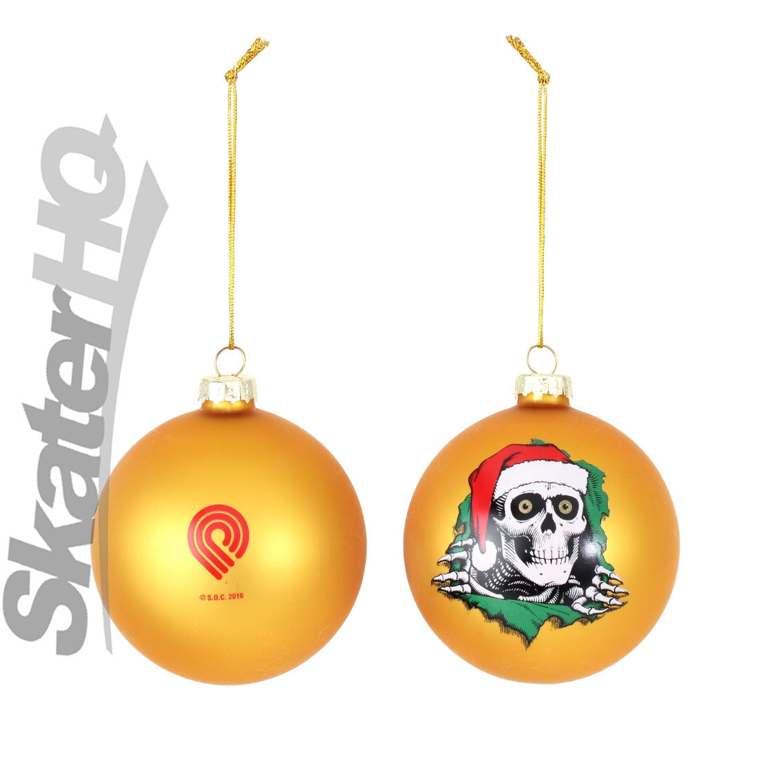 Powell Peralta Holiday Ornaments 4pk Skateboard Accessories