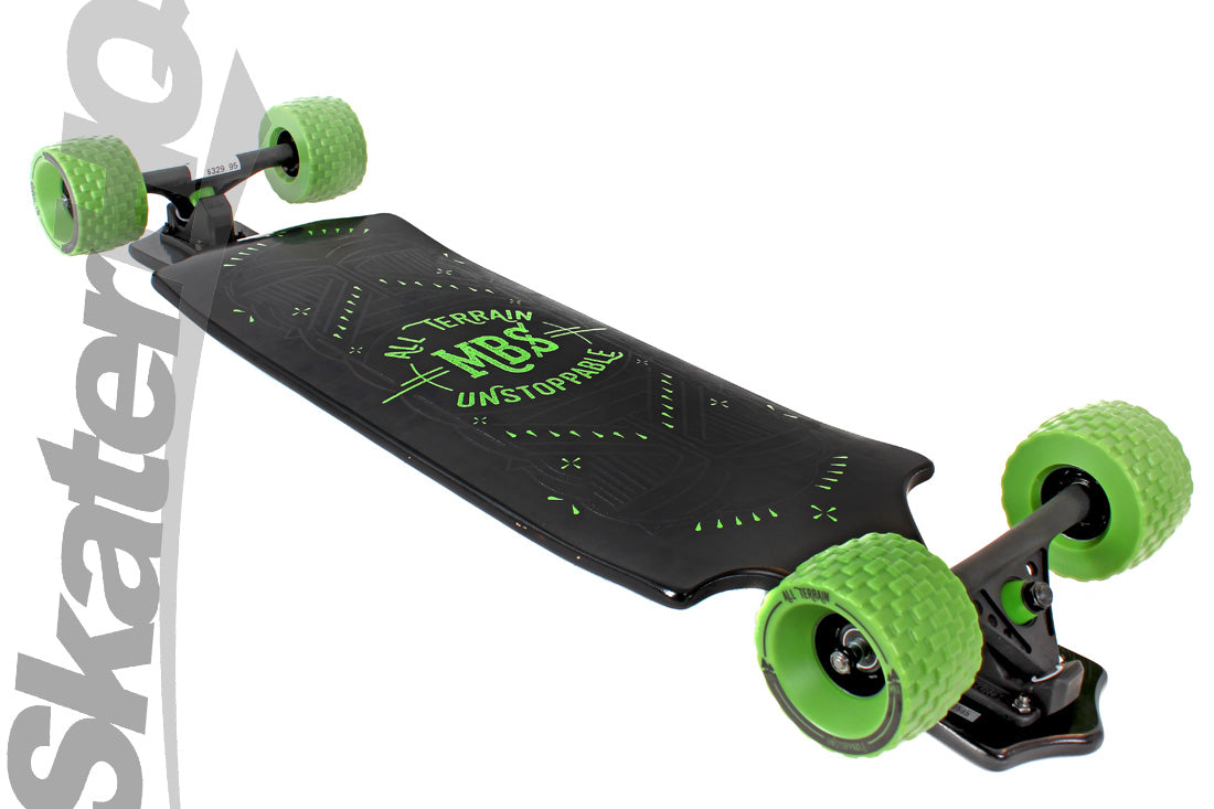 MBS All-Terrain Longboard Skateboard Compl Carving and Specialty