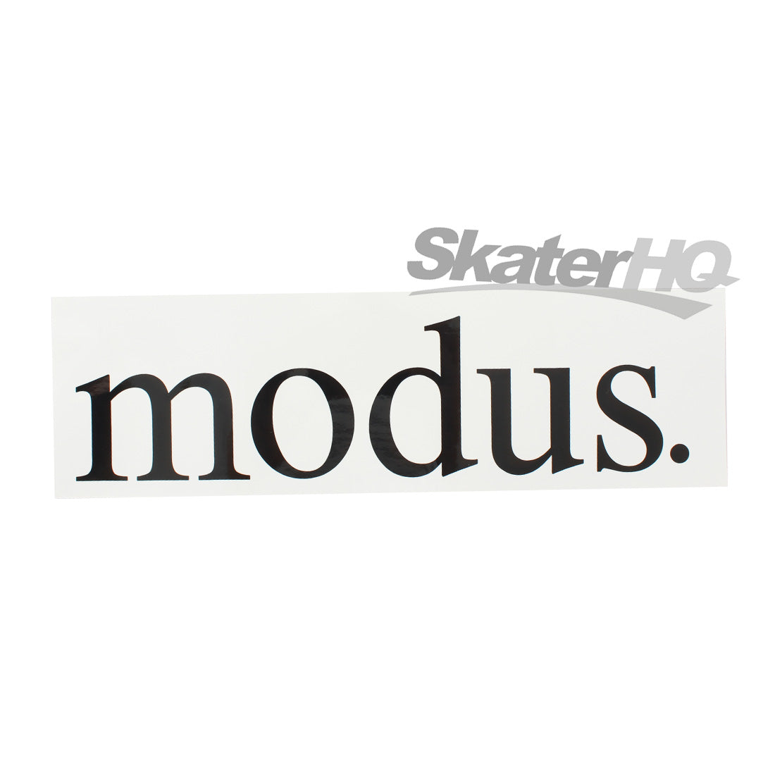 Modus Logo Ramp Sticker XL - White Stickers