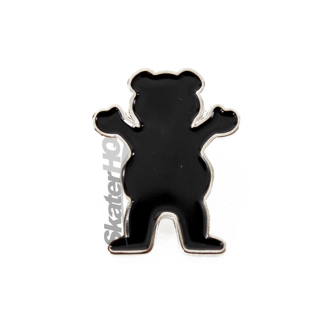 Diamond Grizzly Pin - Black Skateboard Accessories