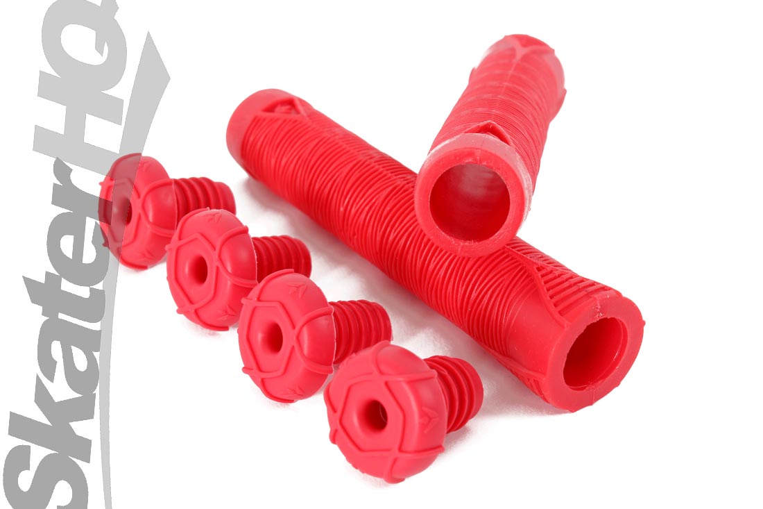 Envy V2 Hand Grips - Red Scooter Grips