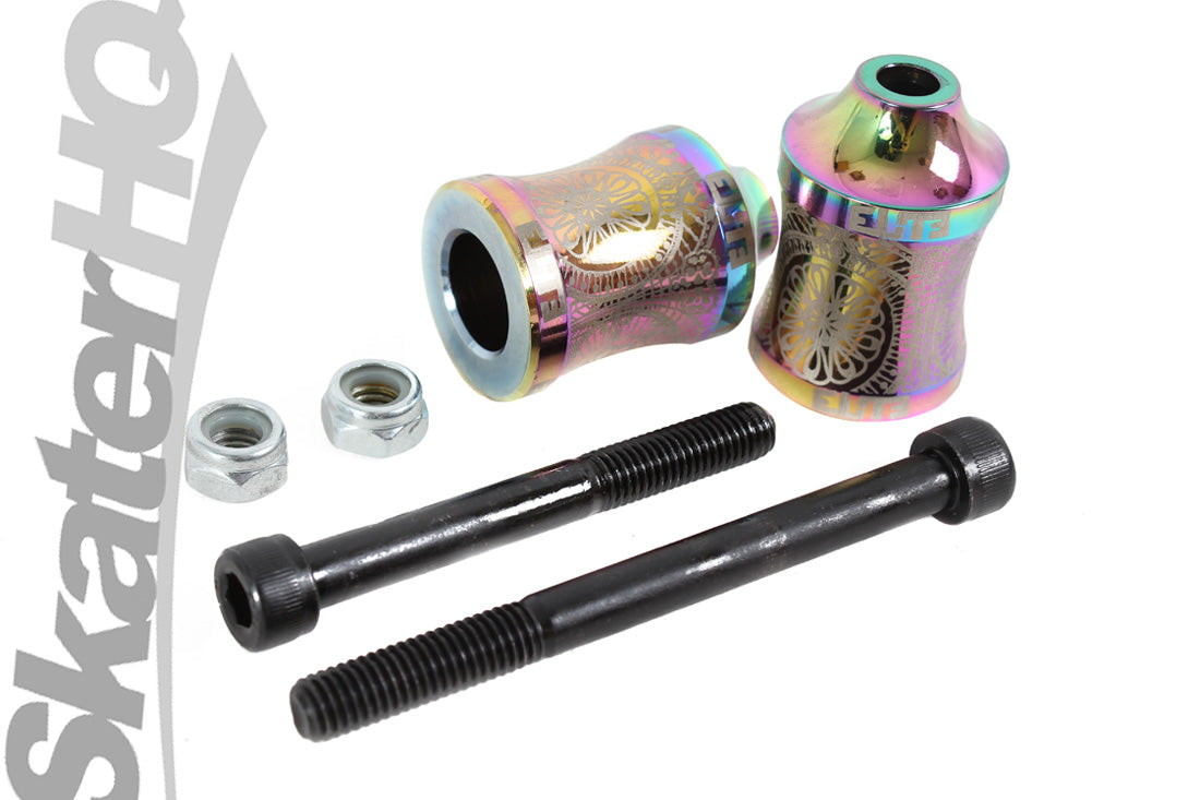 Elite Concave Pegs - Neochrome Scooter Hardware and Parts