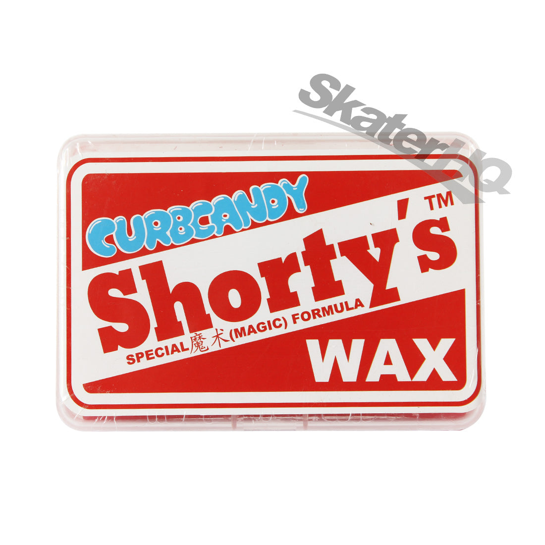 Shortys CurbCandy Wax Bar - Red Skateboard Accessories