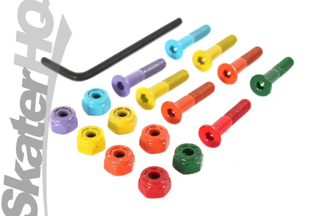 Sunday 1 Allen Bolts - Multicolour Skateboard Hardware and Parts