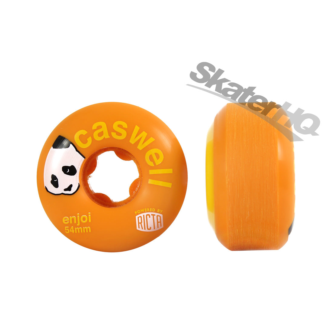 Enjoi X Ricta Slix Caswell 54mm - Orange Skateboard Wheels