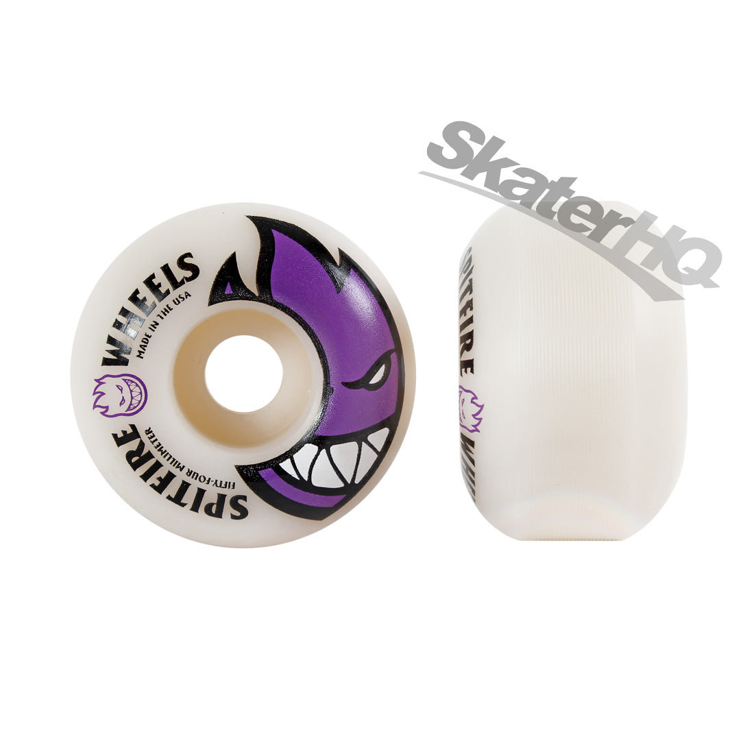 Spitfire Bighead 54mm/99A - White/Purple Skateboard Wheels