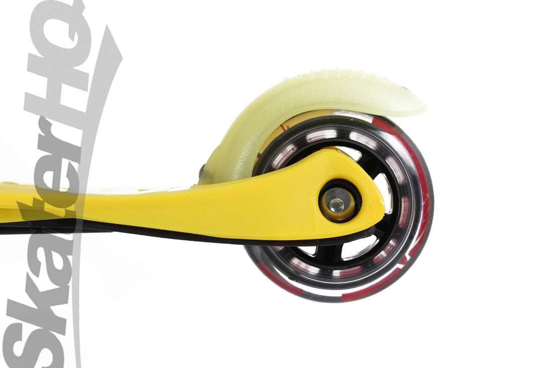 Micro Mini Deluxe Scooter - Yellow Scooter Completes Rec