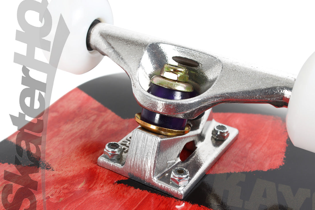 DGK Stencil 7.75 Complete - Red Skateboard Completes Modern Street