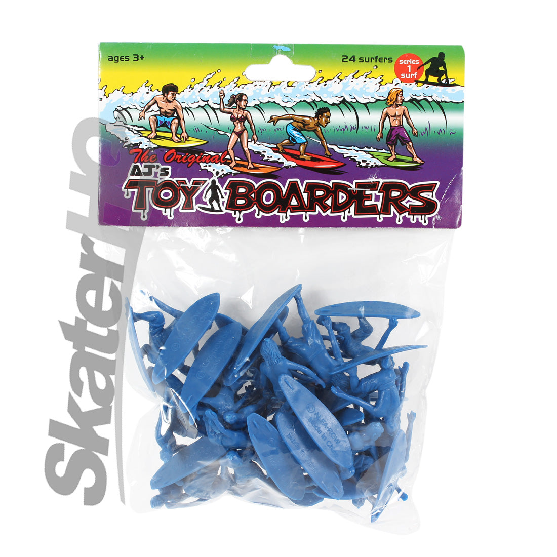 AJs Toy Boarders Surf Series 1 - Blue Skateboard Accessories