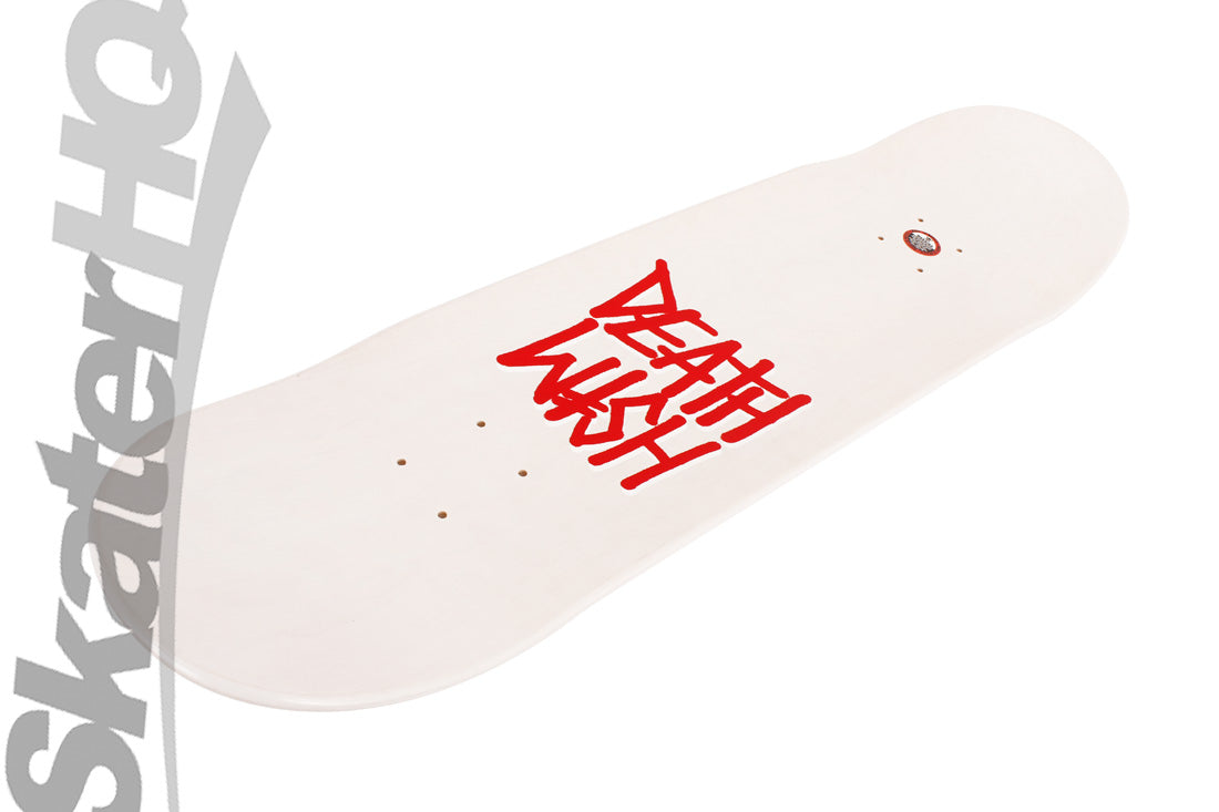 Deathwish Deathspray 8.75 Deck - White/Red Skateboard Decks Modern Street