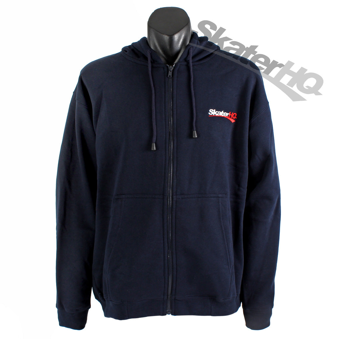 Skater HQ Adult Zip Hoody - Navy Apparel Skater HQ Clothing
