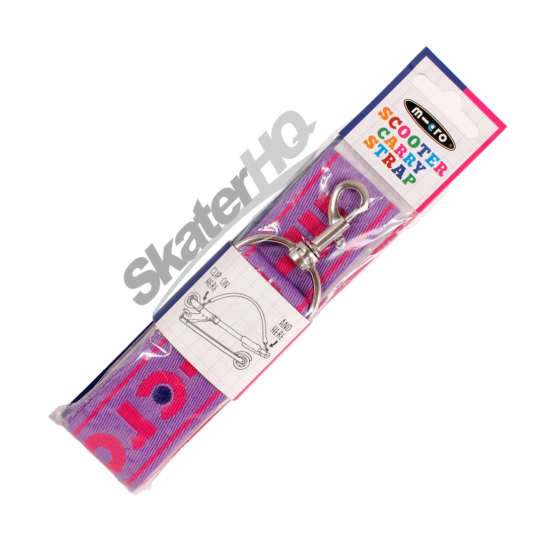 Micro Scooter Carry Strap - Purple/Pink Scooter Accessories