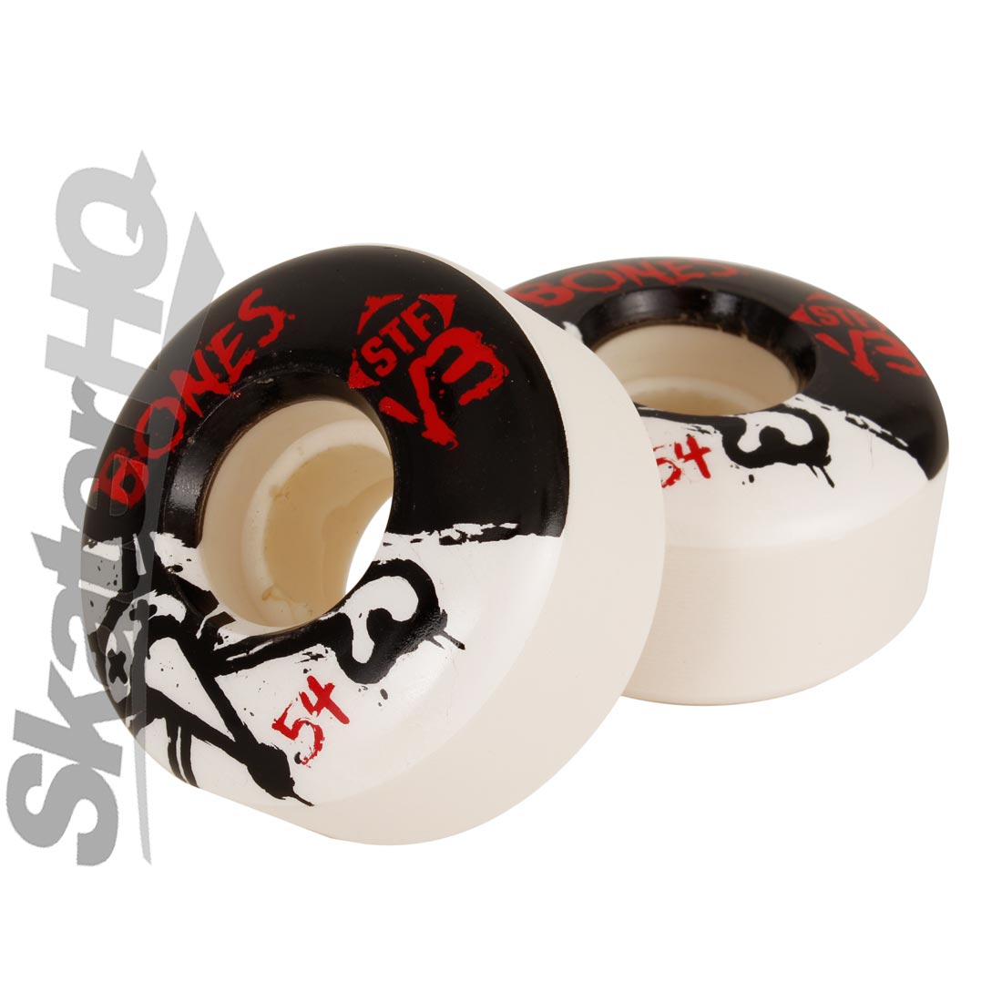 Bones STF V3 Series 54mm - White Skateboard Wheels