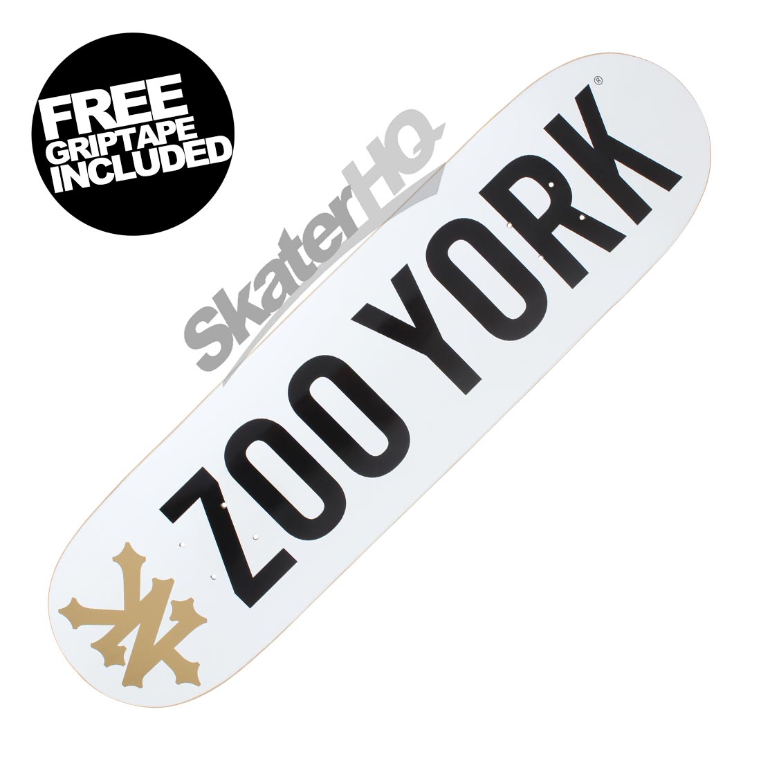 Zoo York Photo Incentive White 8.25 Deck Skateboard Decks Modern Street