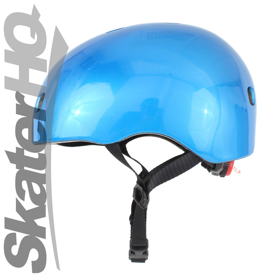 Micro Metallic Blue LED Helmet - Small Helmets