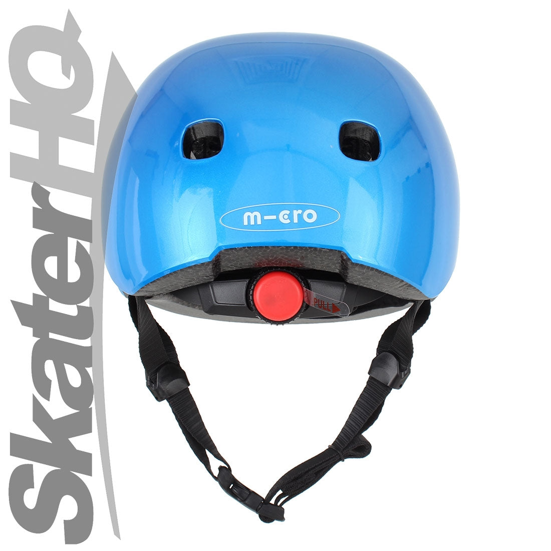 Micro Metallic Blue LED Helmet - Medium Helmets