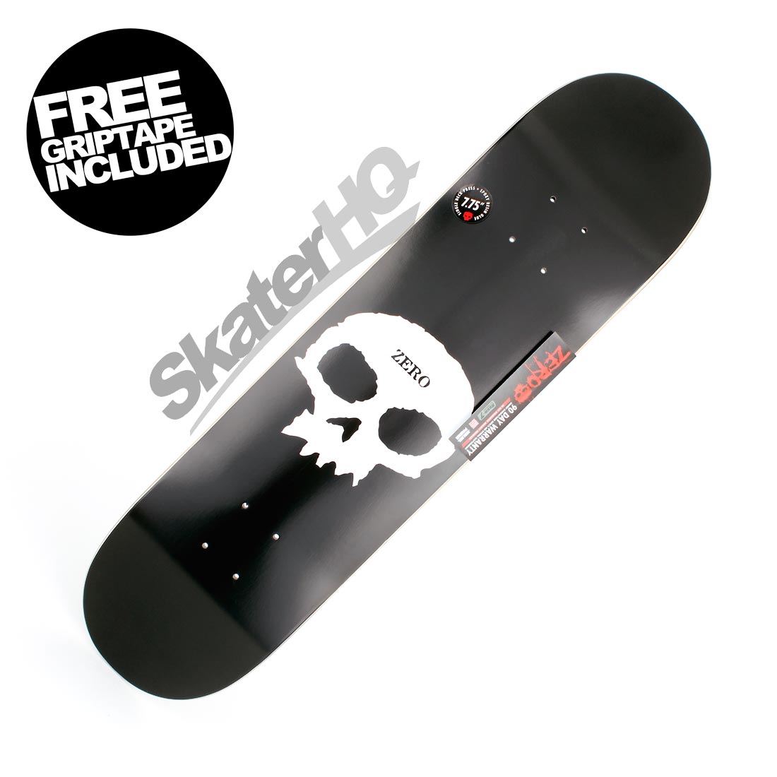 Zero Single Skull 7.75 Deck Skateboard Decks Modern Street
