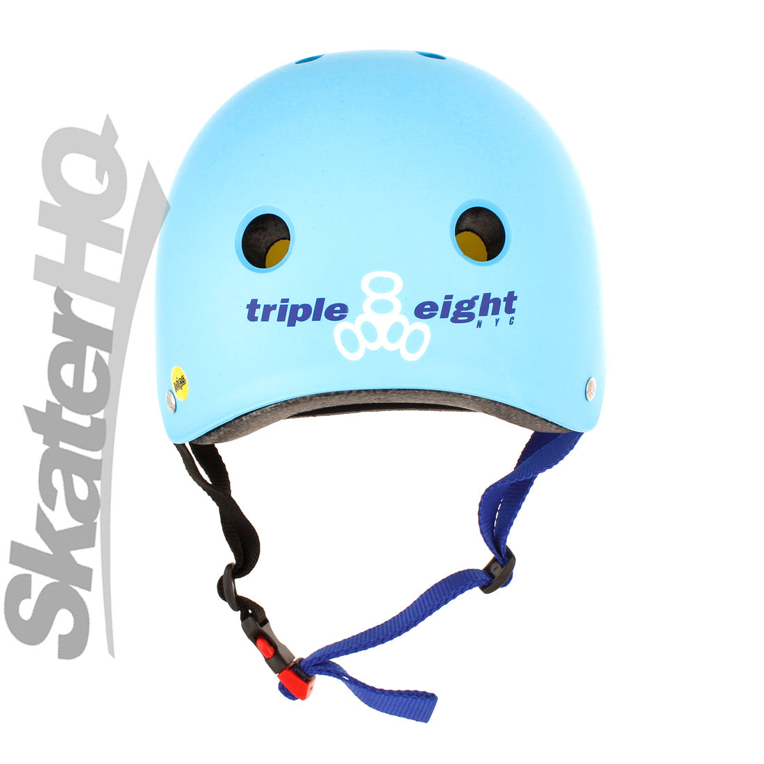 Triple 8 Skate 2 Cert MIPS Helmet - Blue Matte Helmets