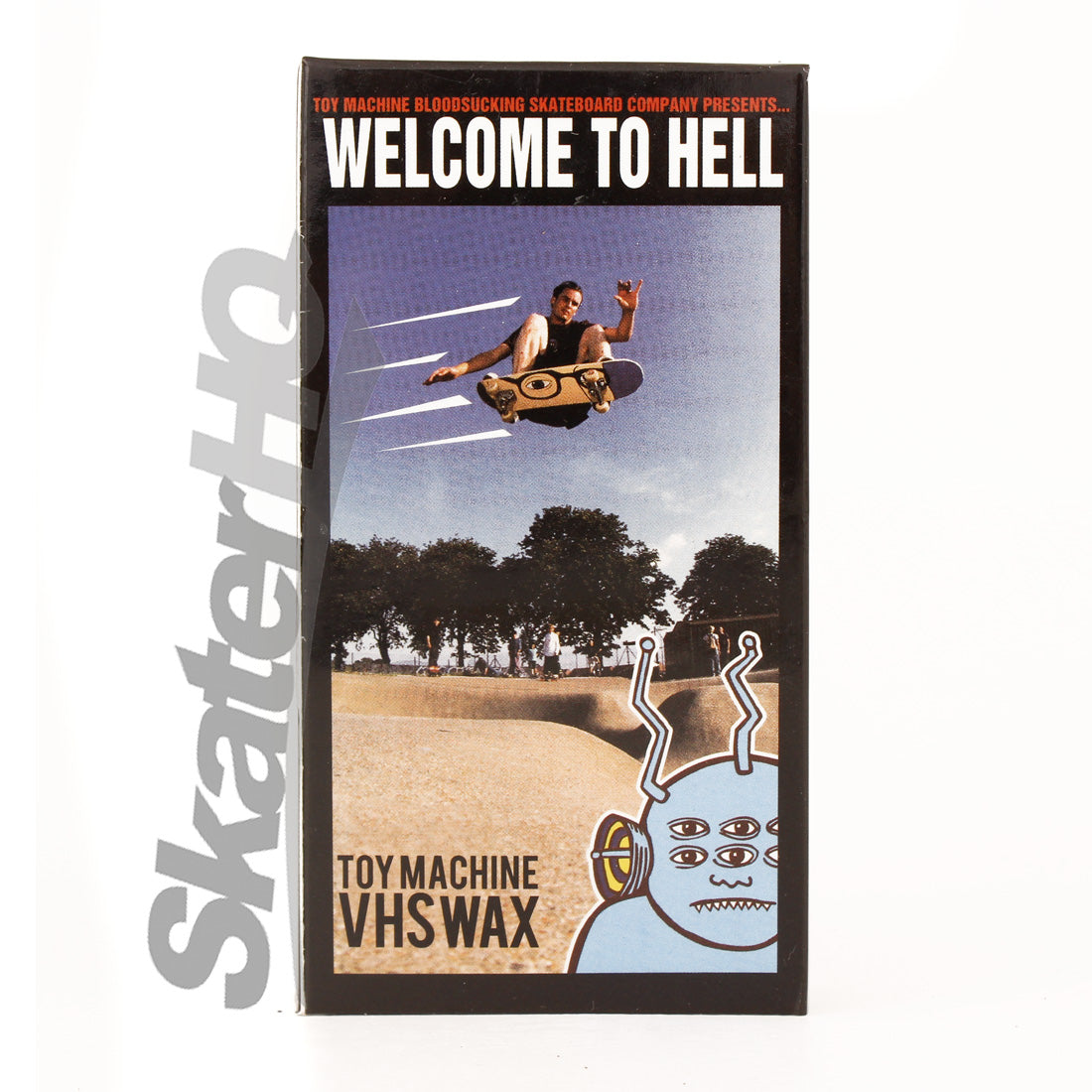 Toy Machine Welcome to Hell VHS Wax - Black Skateboard Accessories