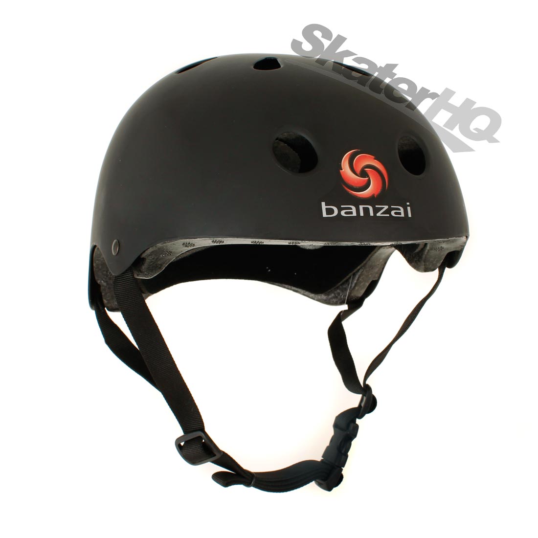 Banzai Bike Helmet Matte Black - L/XL Helmets