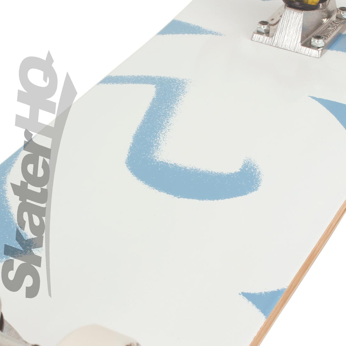 DGK Stencil 7.75 Complete - Blue Skateboard Completes Modern Street