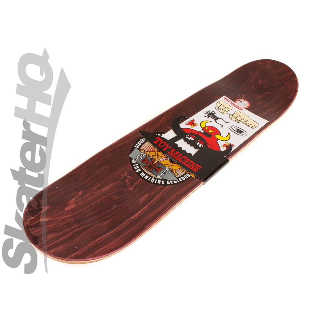 Toy Machine Monster 7.75 Deck - Purple Stain Skateboard Decks Modern Street