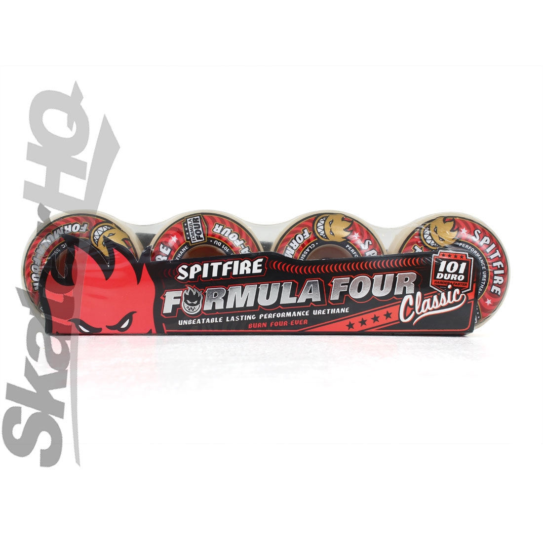 Spitfire Form Four 55mm 101A Classic 4pk - Red Skateboard Wheels