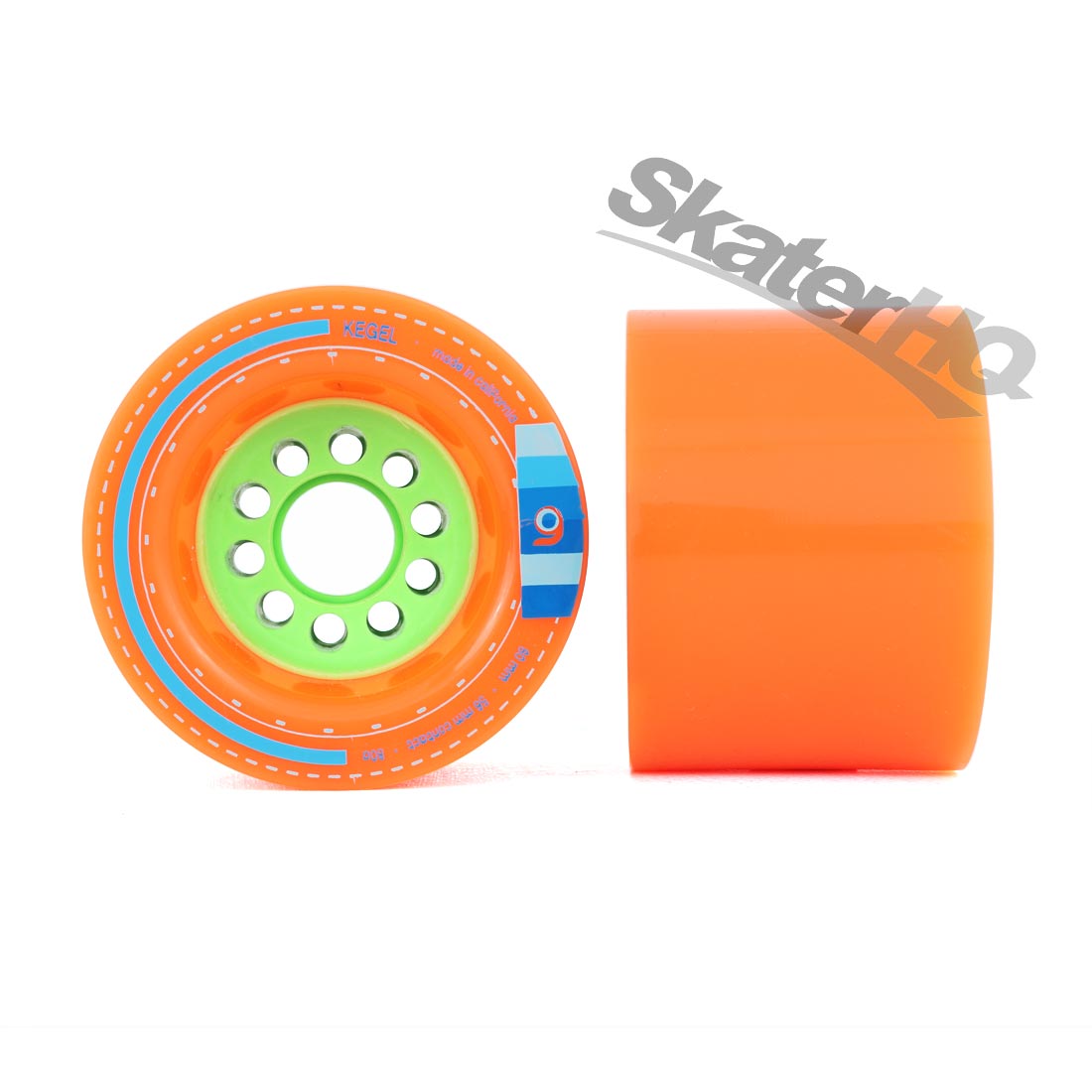 Orangatang Kegel 80mm/80A 4pk - Orange Skateboard Wheels