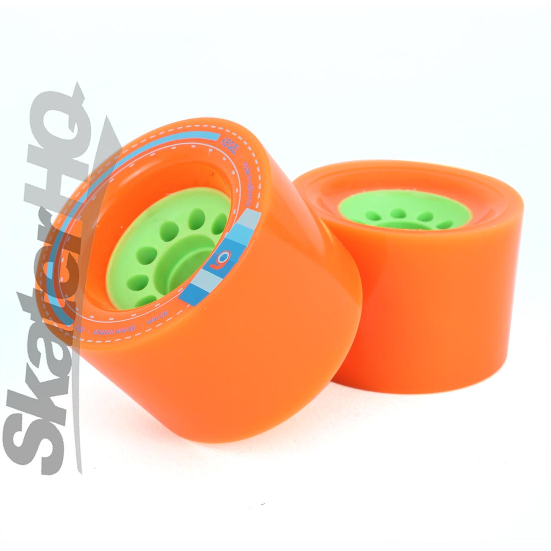 Orangatang Kegel 80mm/80A 4pk - Orange Skateboard Wheels