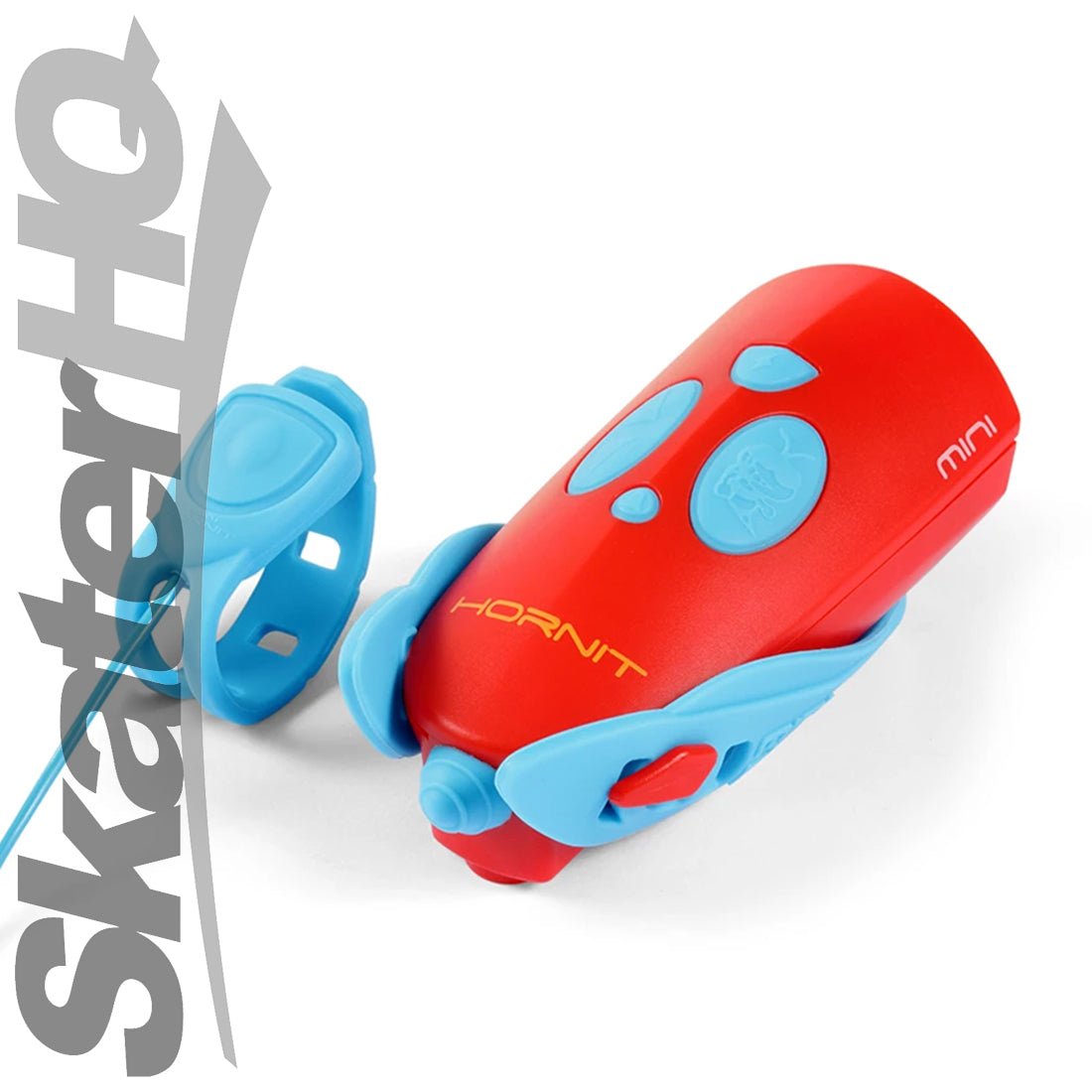 Hornit Mini Noise Maker &amp; Light - Red/Blue Scooter Accessories