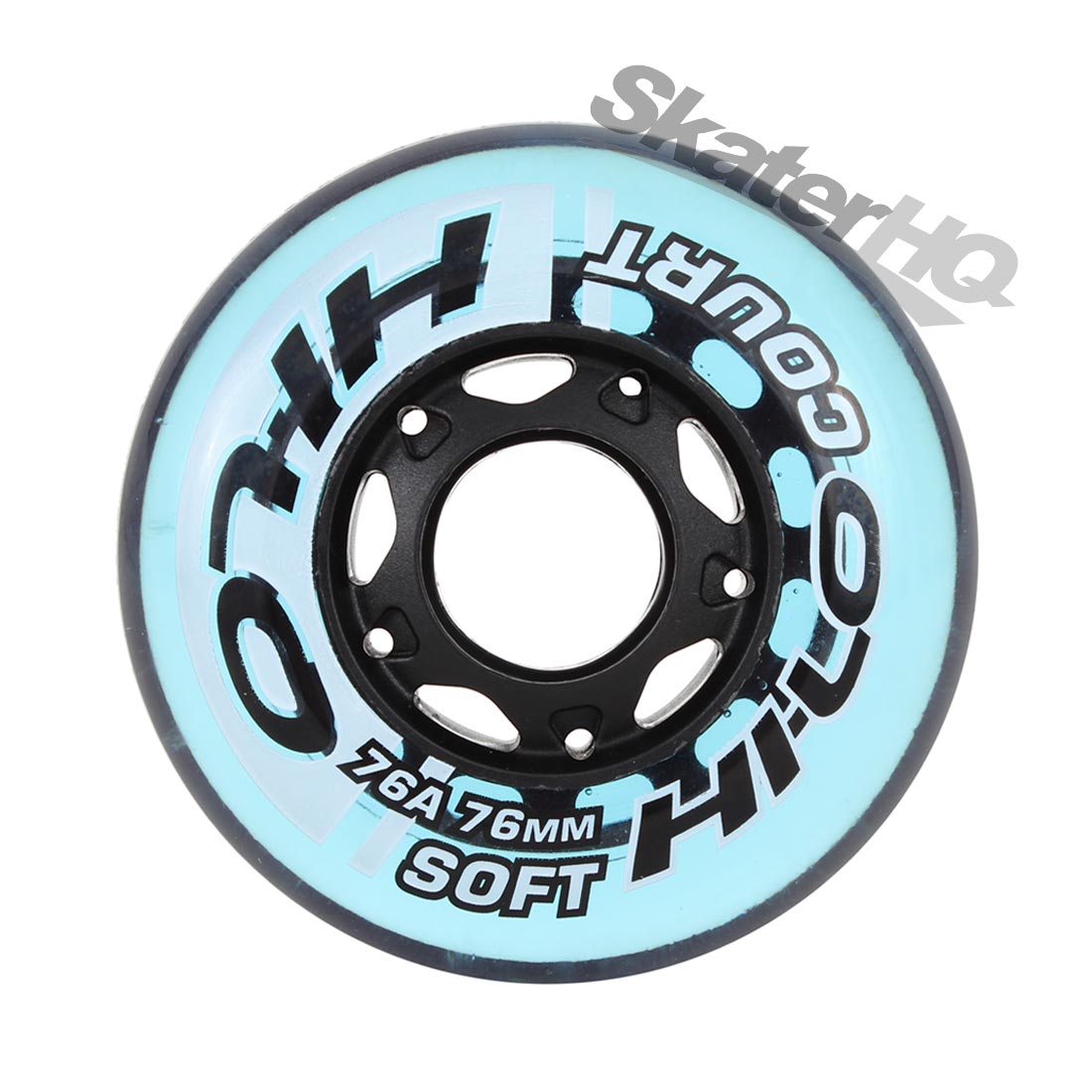 Mission Hi-Lo Court 76mm/76A Wheels 4pk Inline Rec Wheels