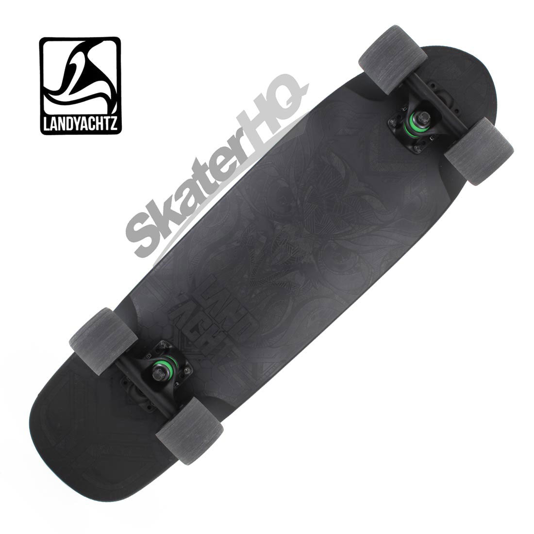 Landyachtz Dinghy 28.5 Emboss Complete - Black - Skater HQ