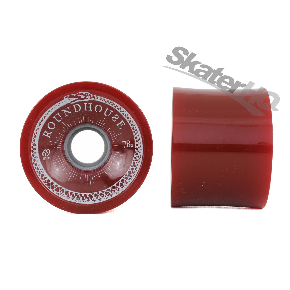 Carver Roundhouse Concave 69mm/78A 4pk - Burgundy Skateboard Wheels