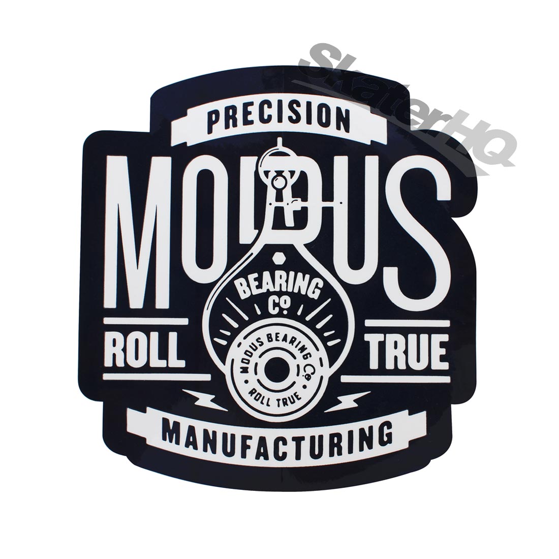 Modus Roll True Compass Sticker - Black/White Stickers