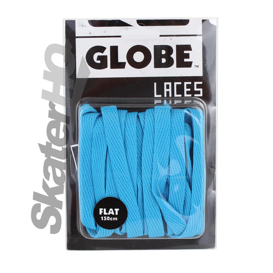 Globe Flat 150cm Laces - Blue Laces