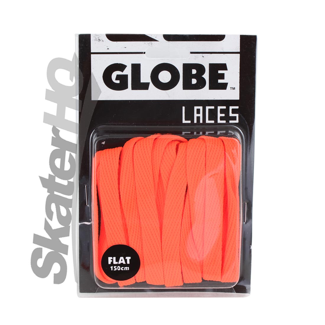 Globe Flat 150cm Laces - Orange Laces