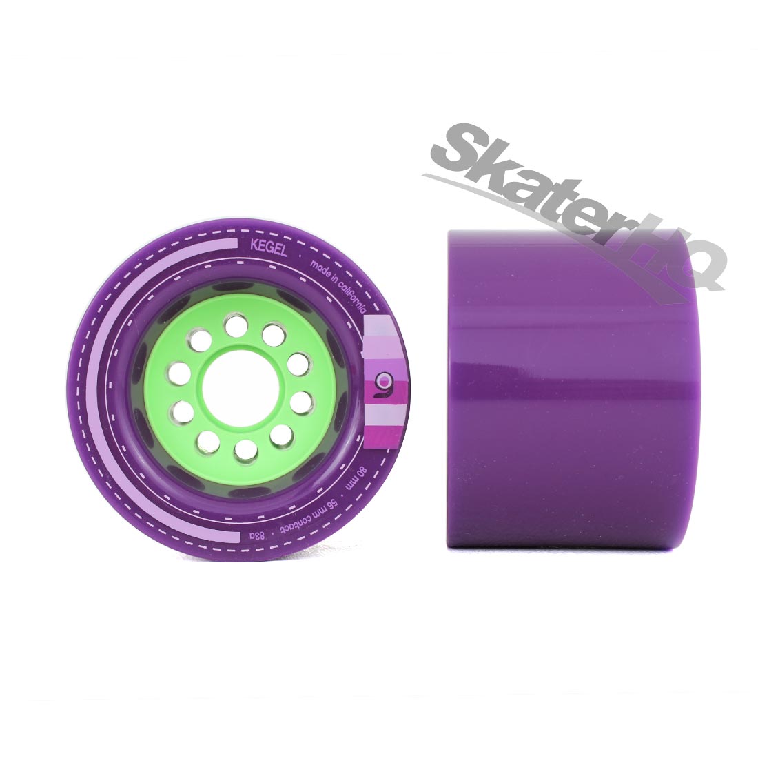 Orangatang Kegel 80mm/83A 4pk - Purple Skateboard Wheels