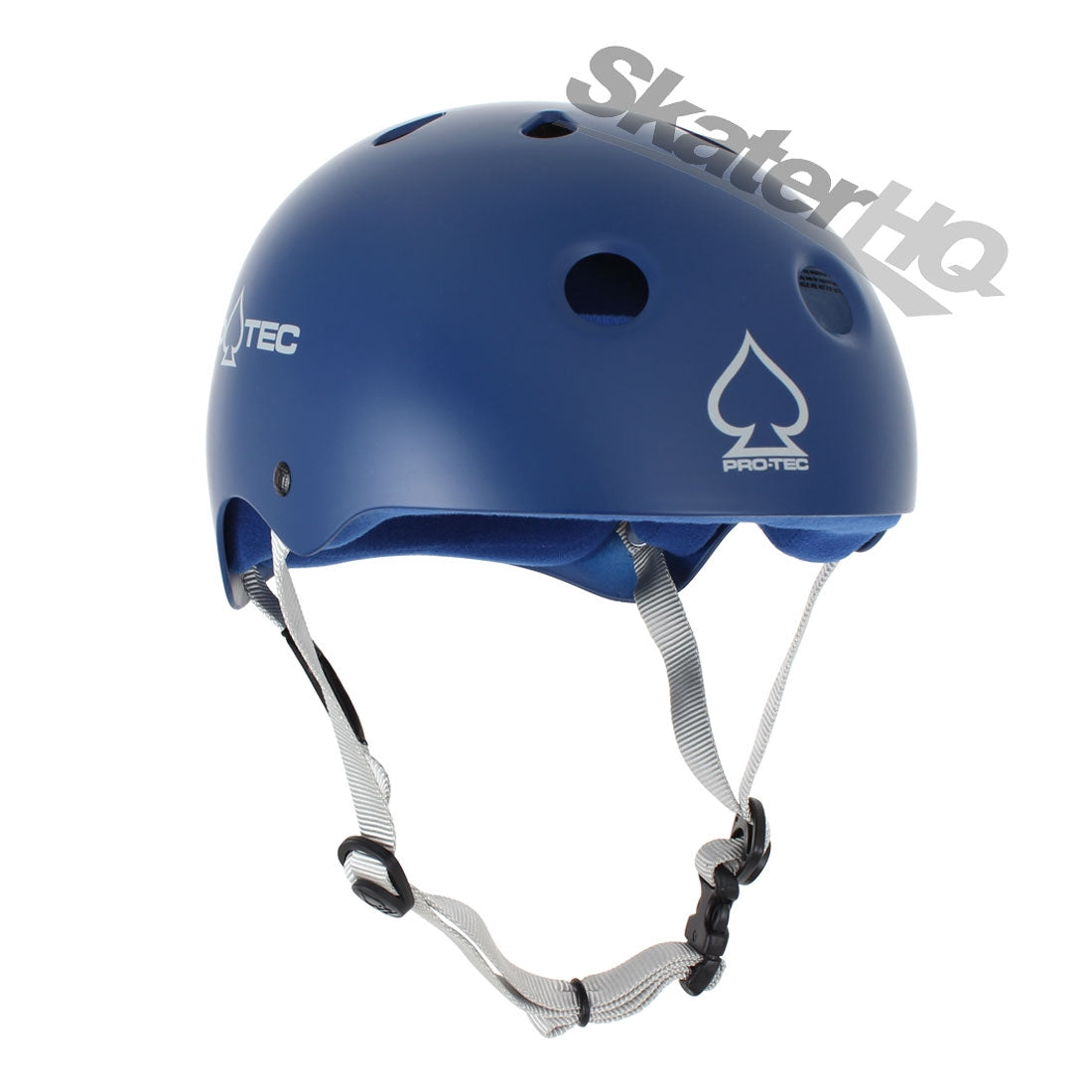Pro-Tec Classic Skate Matte Blue - XSmall Helmets