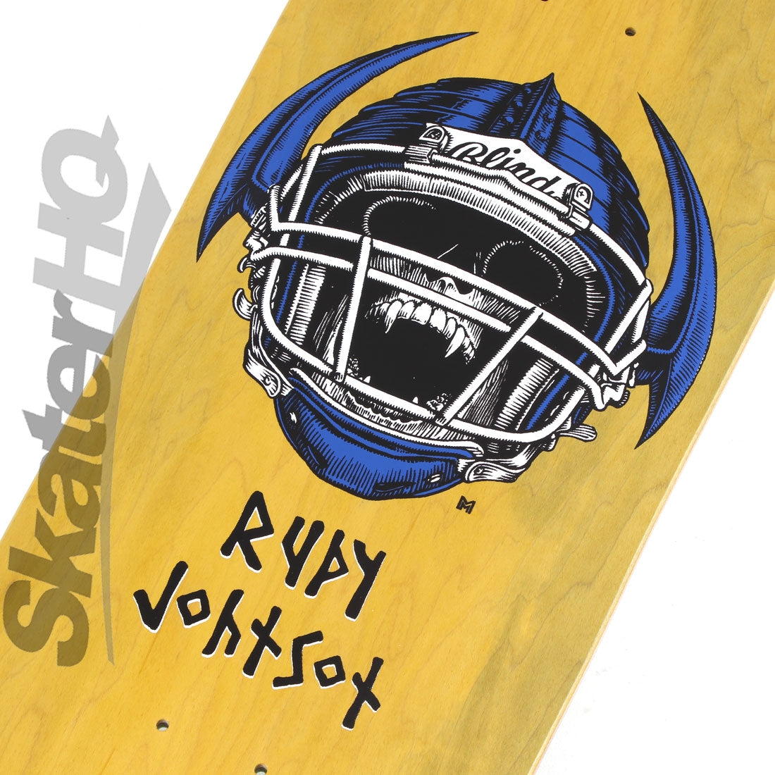 Blind Johnson Jock Skull 9.875 Deck Skateboard Decks Old School