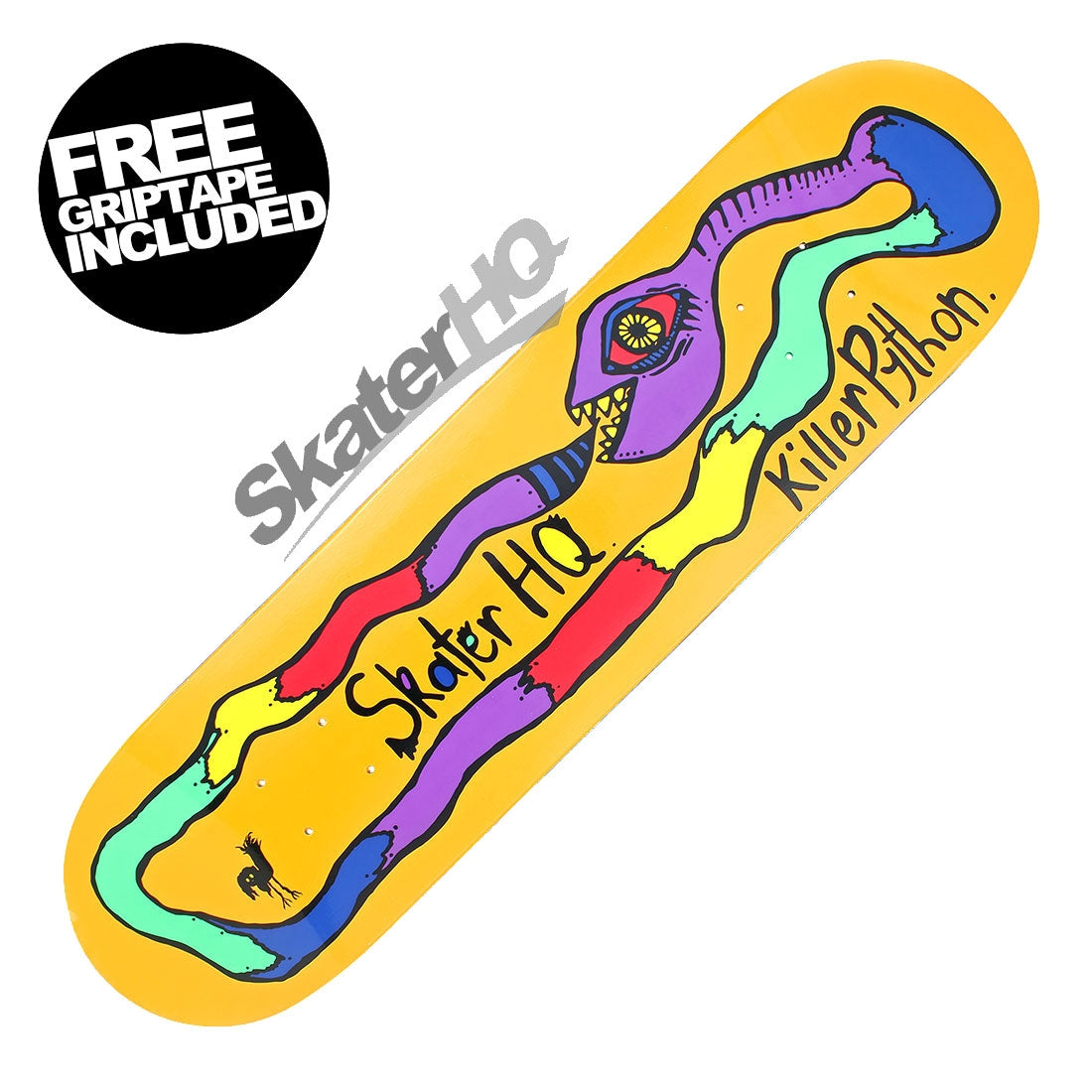 Skater HQ Killer Python V2 7.25 Mini Deck Skateboard Decks Modern Street
