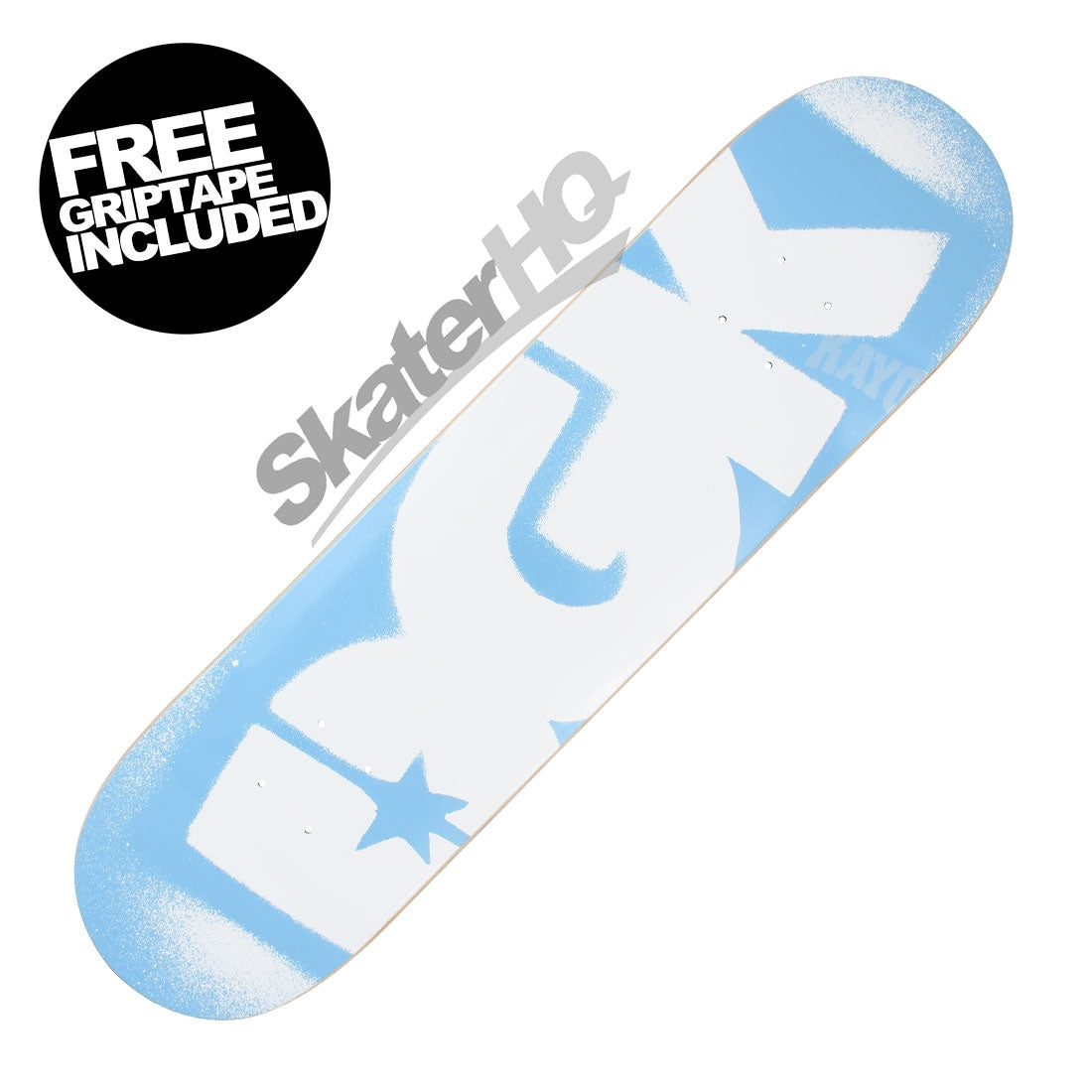 DGK Stencil PP 7.75 Blue Deck Skateboard Decks Modern Street