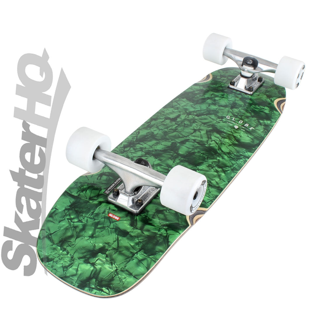 Globe Outsider 27 Complete - Green Pearl Skateboard Compl Cruisers