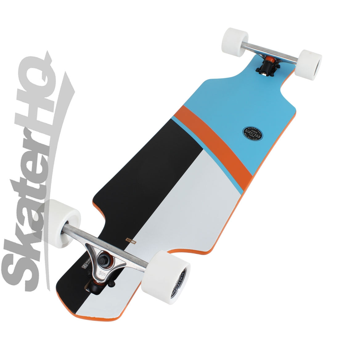 Globe Geminon 38 Complete - Sky/Orange Skateboard Completes Longboards