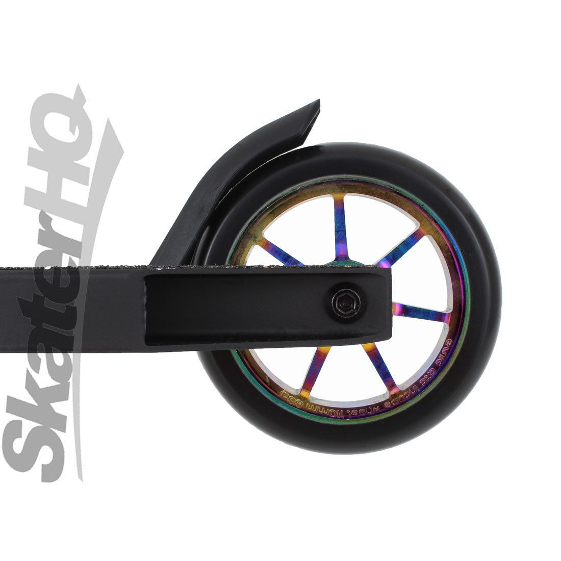 Ethic Erawan Complete - Black/Neochrome Scooter Completes Trick