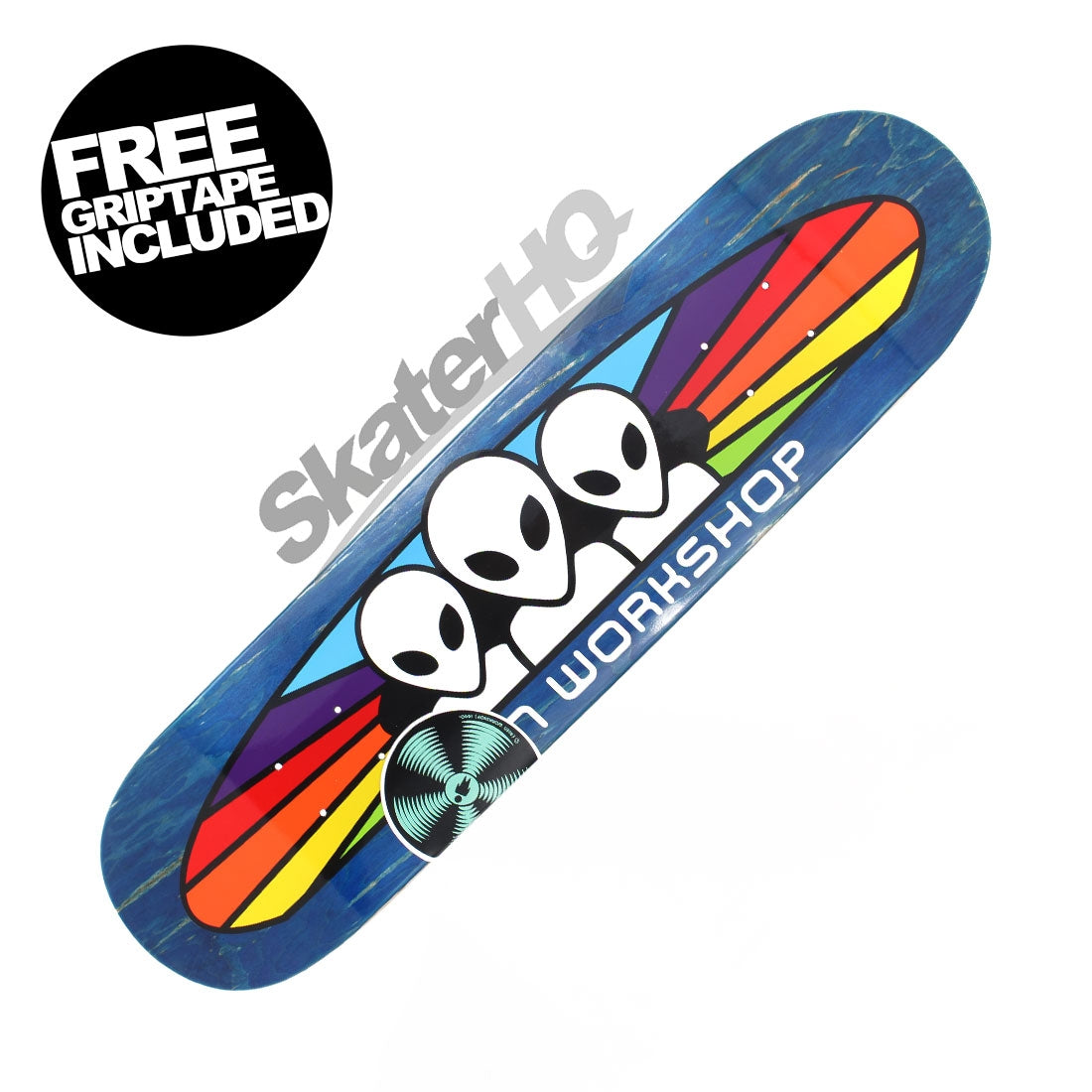 Alien Workshop Spectrum Mini 7.25 Deck - Blue Skateboard Decks Modern Street