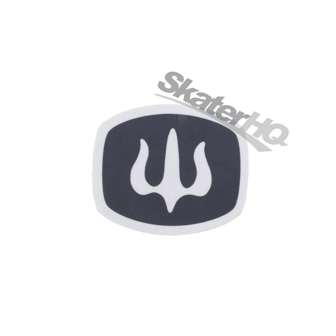 Carver Badge Logo Mini Sticker - Grey Stickers